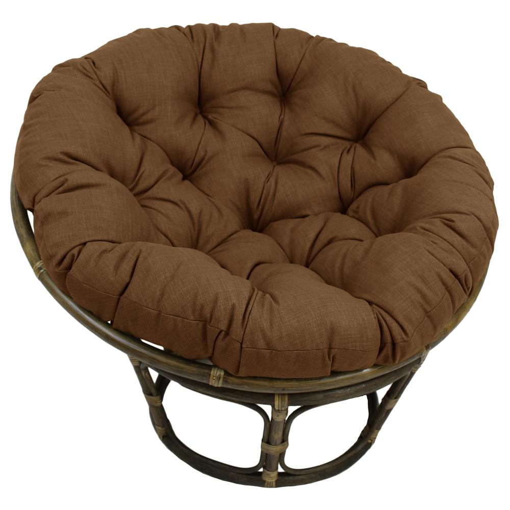 52-inch Solid Outdoor Spun Polyester Papasan Cushion (Fits 50-inch Papasan Frame)  93302-52-REO-SOL-09. Picture 1