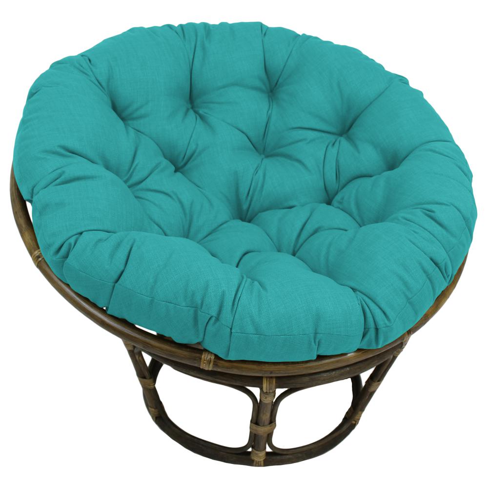 52-inch Solid Outdoor Spun Polyester Papasan Cushion (Fits 50-inch Papasan Frame)  93302-52-REO-SOL-12. Picture 1