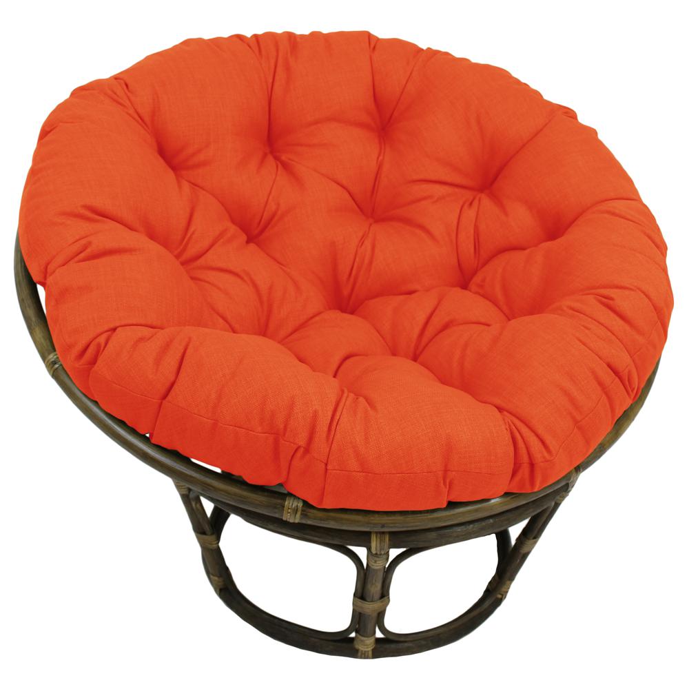 52-inch Solid Outdoor Spun Polyester Papasan Cushion (Fits 50-inch Papasan Frame)  93302-52-REO-SOL-13. Picture 1