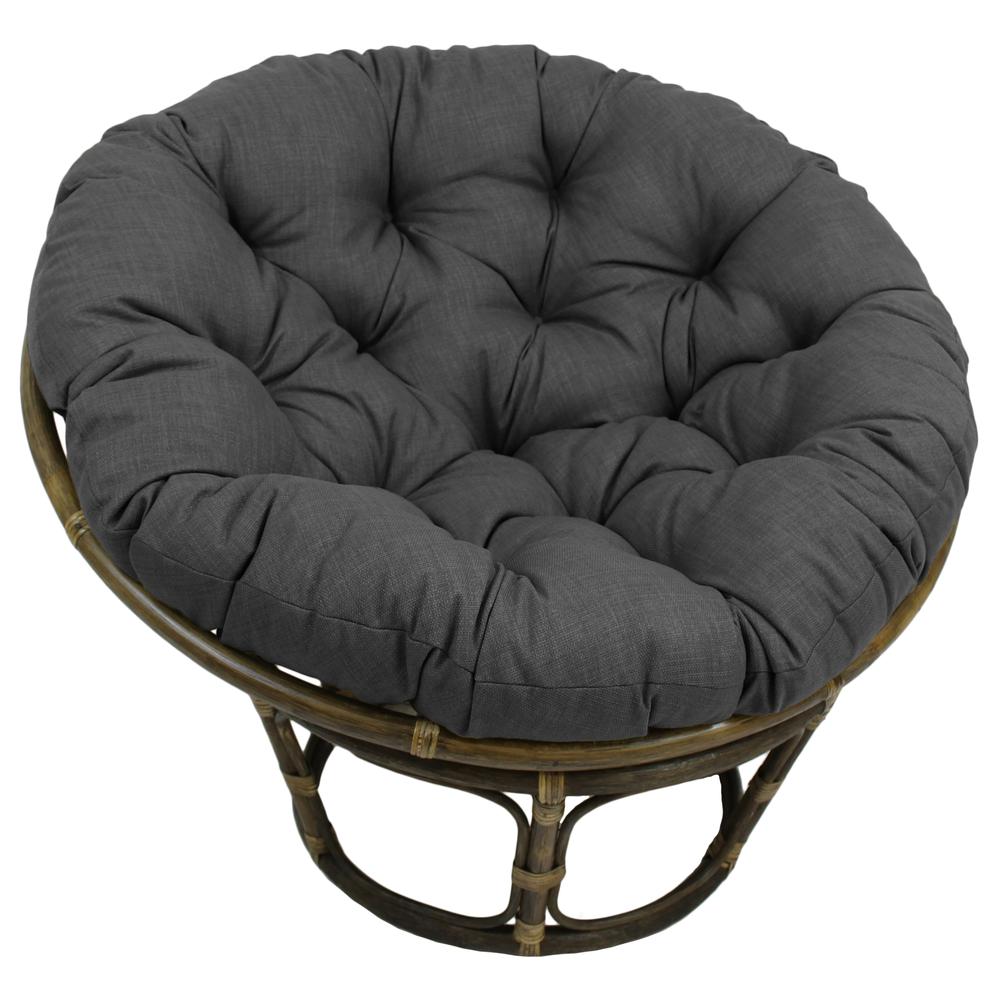 52-inch Solid Outdoor Spun Polyester Papasan Cushion (Fits 50-inch Papasan Frame)  93302-52-REO-SOL-15. Picture 1