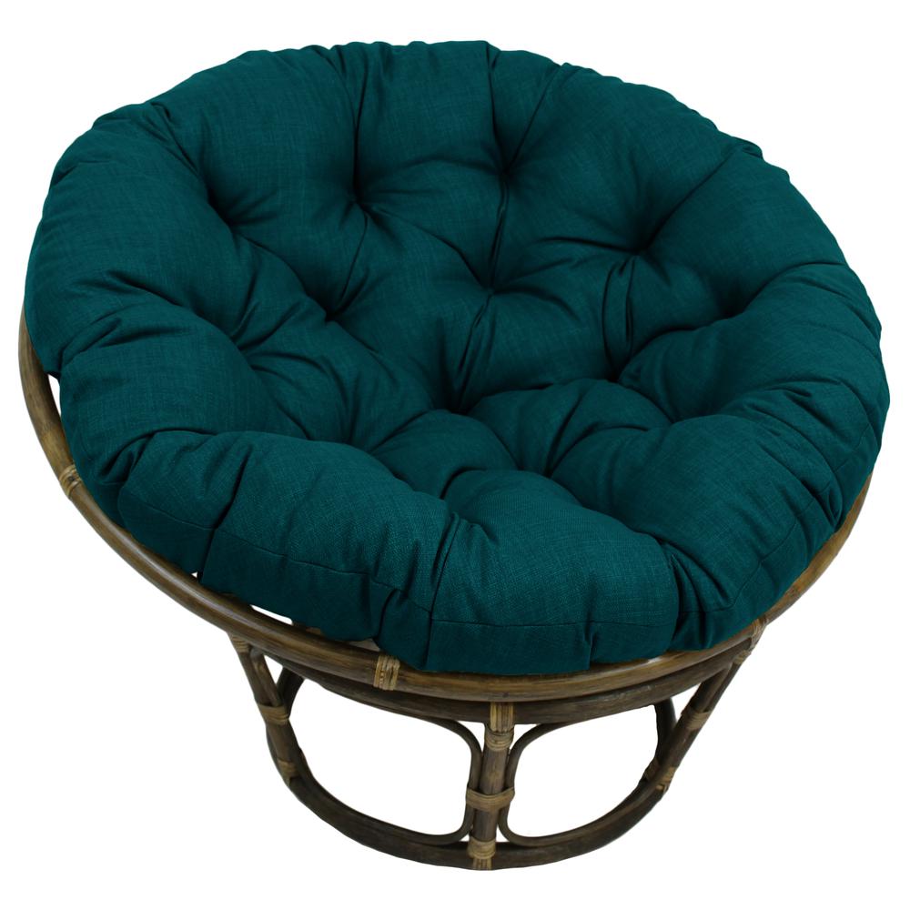 52-inch Solid Outdoor Spun Polyester Papasan Cushion (Fits 50-inch Papasan Frame)  93302-52-REO-SOL-16. Picture 1