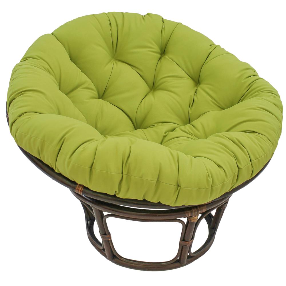52-inch Solid Twill Papasan Cushion (Fits 50-inch Papasan Frame)  93302-52-TW-ML. Picture 1