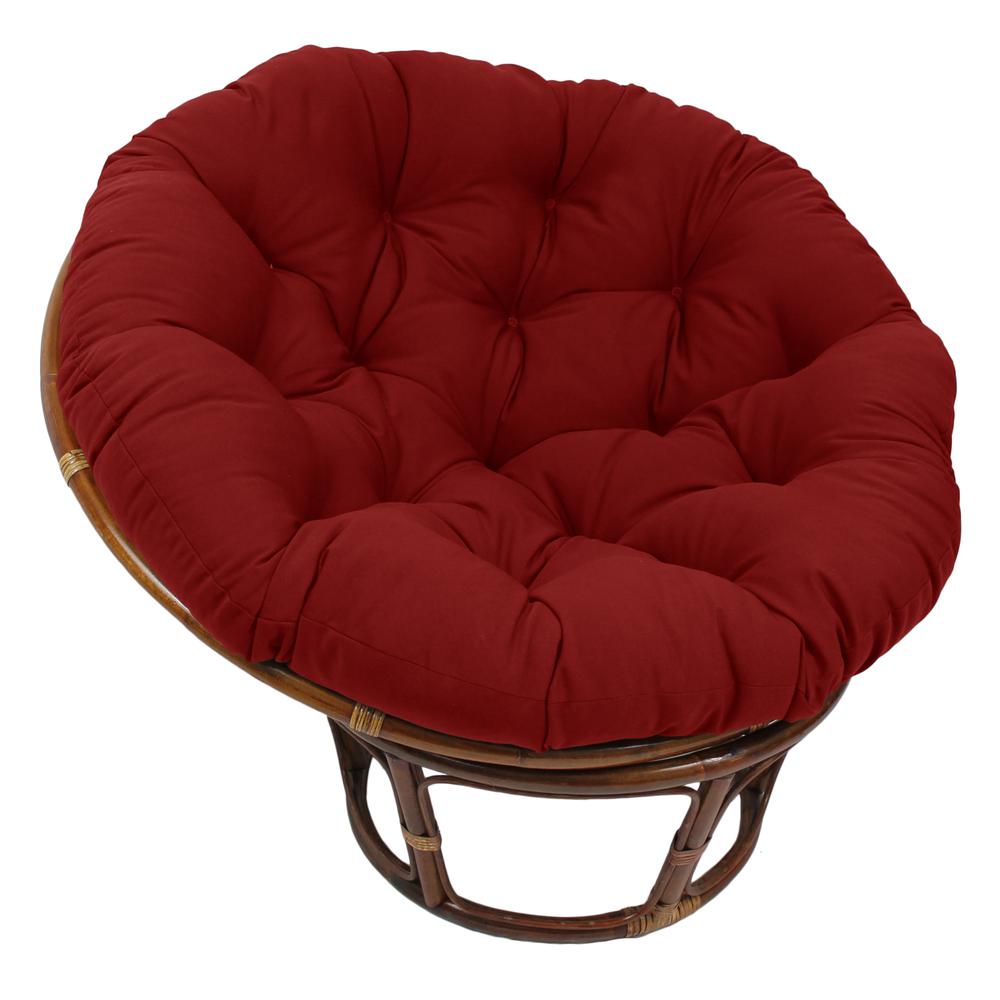 52-inch Solid Twill Papasan Cushion (Fits 50-inch Papasan Frame)  93302-52-TW-RR. Picture 1