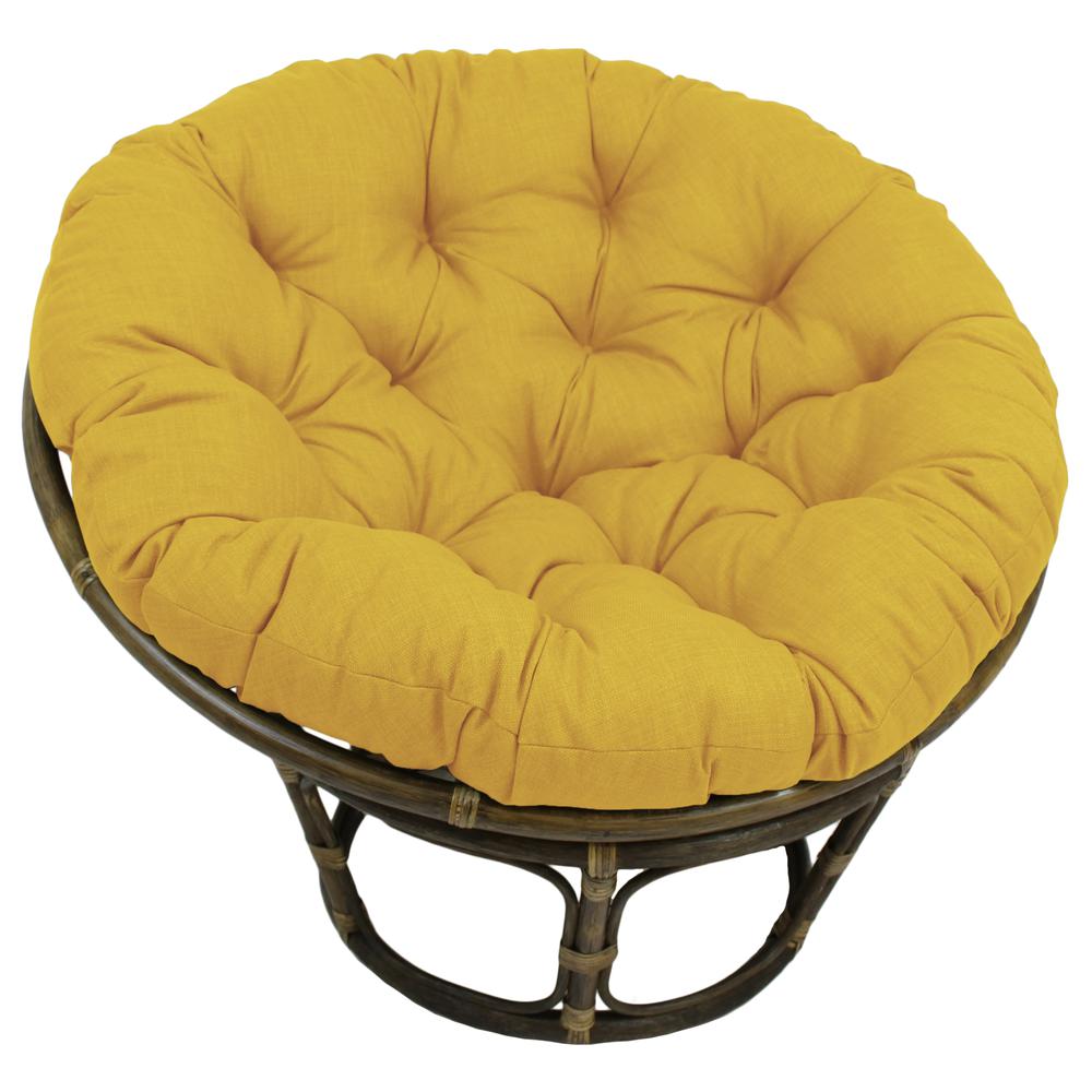 48-inch Solid Outdoor Spun Polyester Papasan Cushion (Fits 46-inch Papasan Frame) 93302-REO-SOL-03. Picture 1