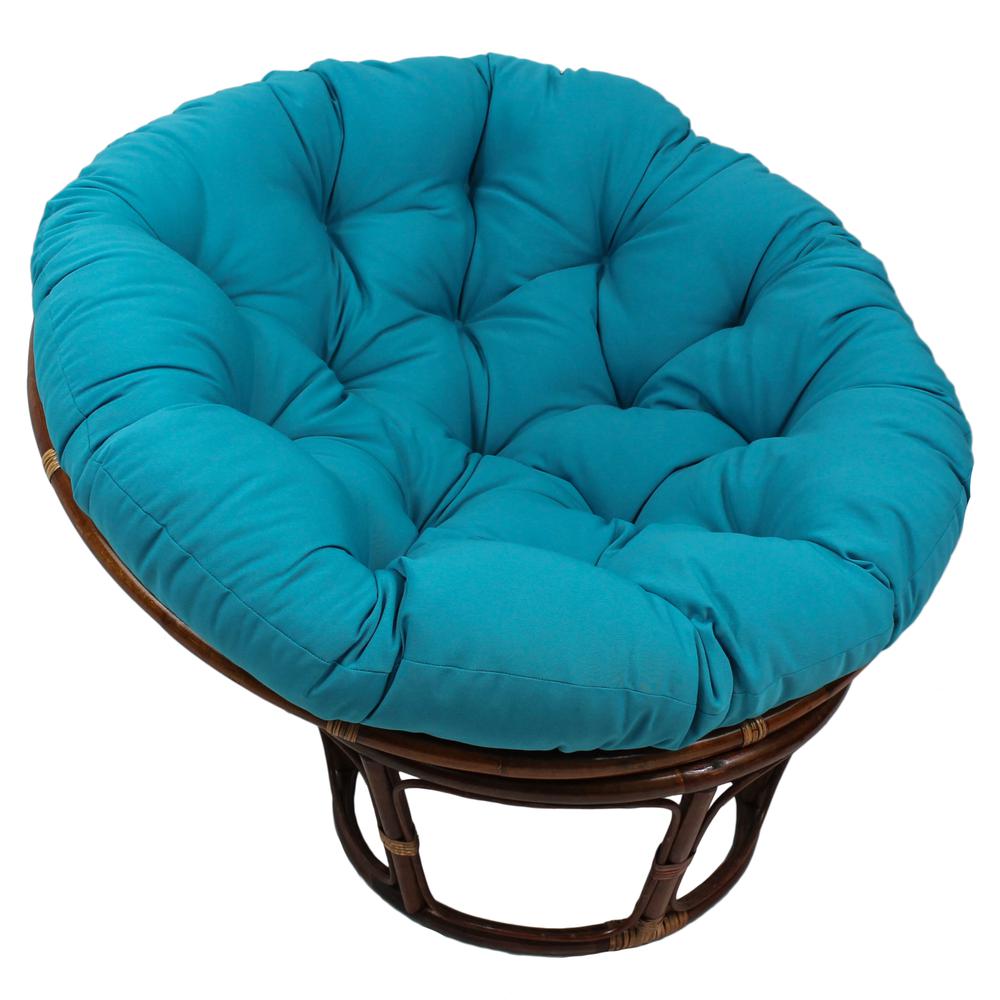 48-inch Solid Twill Papasan Cushion (Fits 46-inch Papasan Frame) 93302-TW-AB. Picture 1