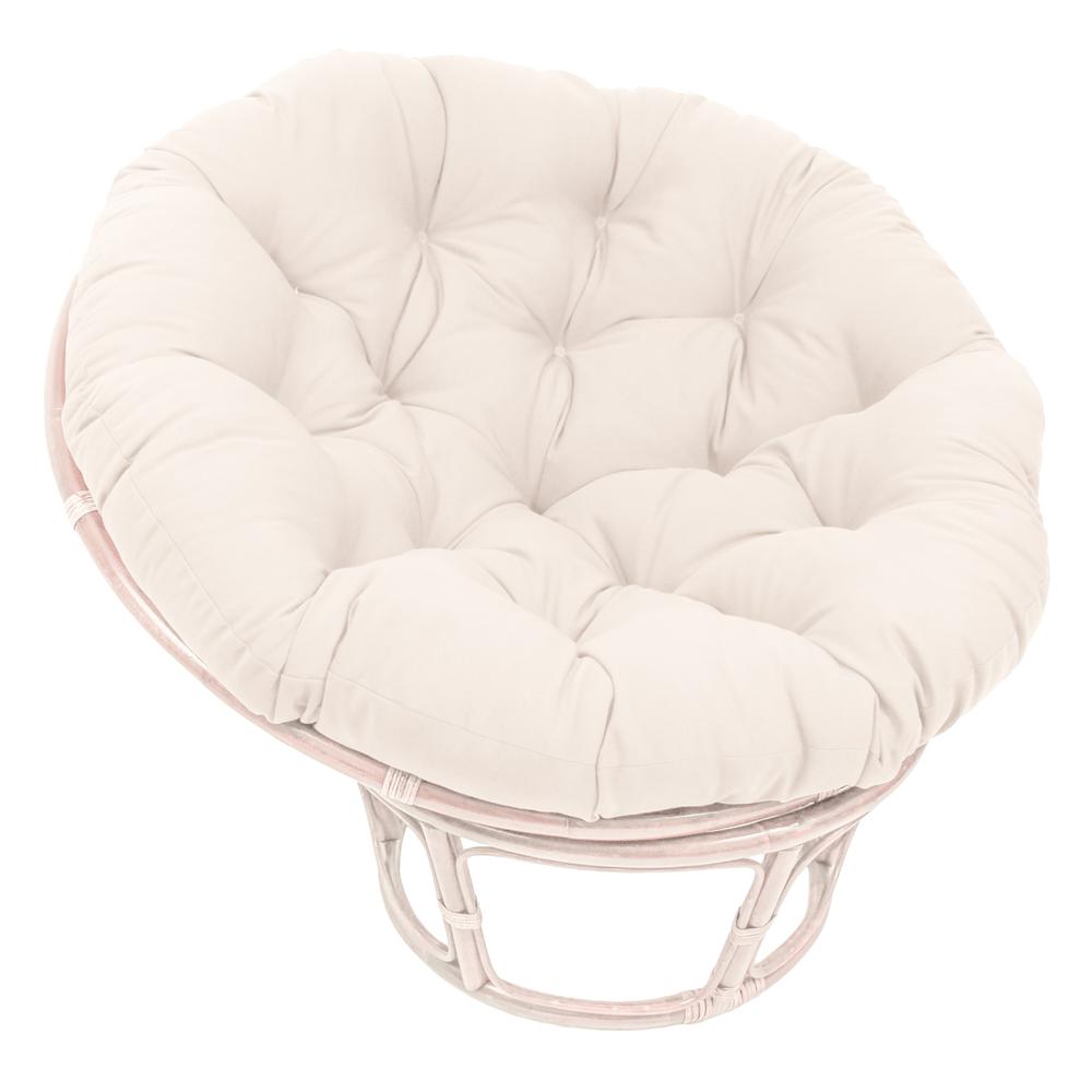 48-inch Solid Twill Papasan Cushion (Fits 46-inch Papasan Frame) 93302-TW-EG. Picture 1