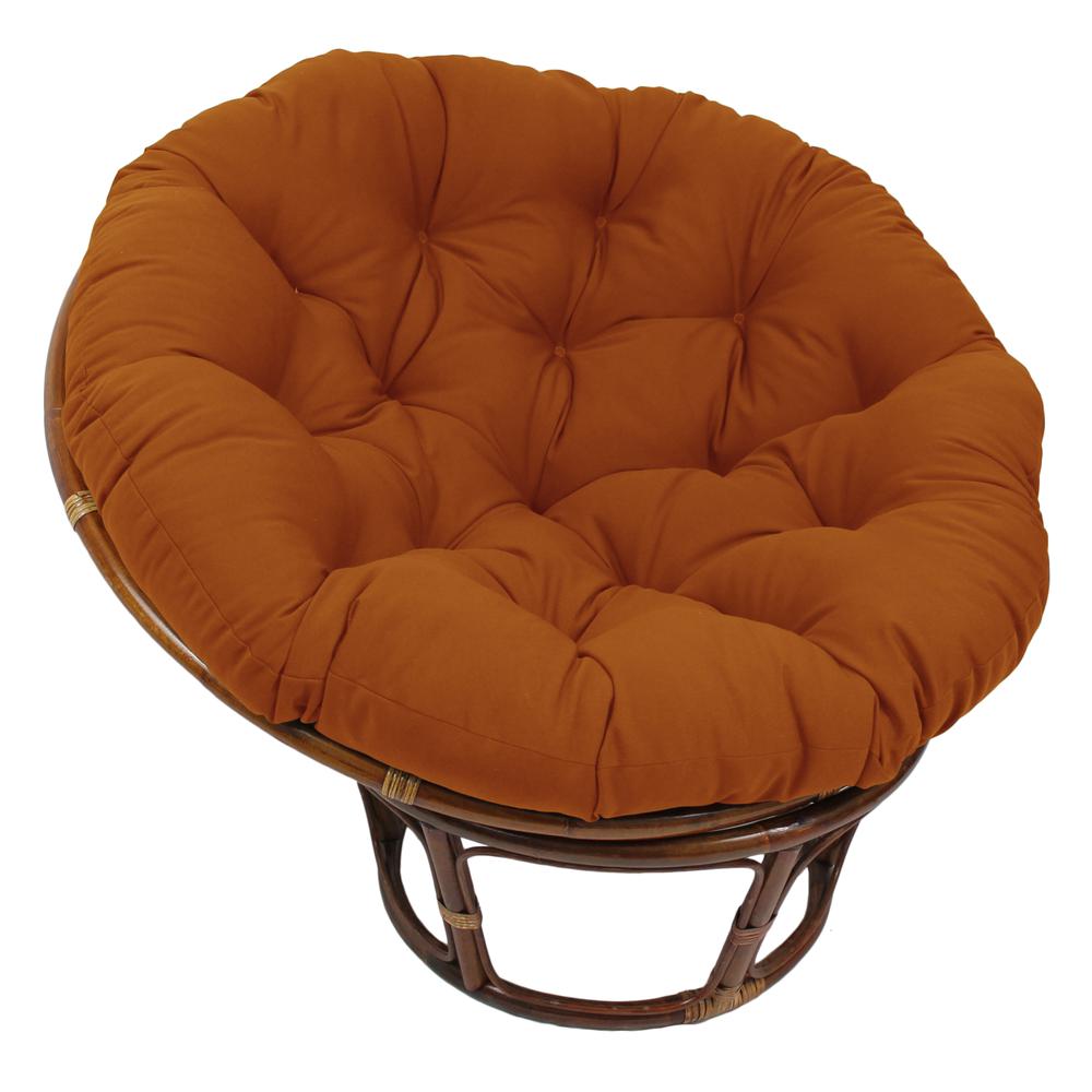 48-inch Solid Twill Papasan Cushion (Fits 46-inch Papasan Frame) 93302-TW-SP. Picture 1