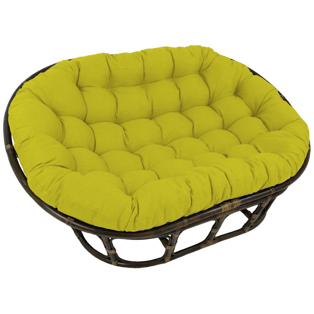 78-inch by 58-inch Solid Spun Polyester Double Papasan Cushion  93304-78-REO-SOL-01. The main picture.