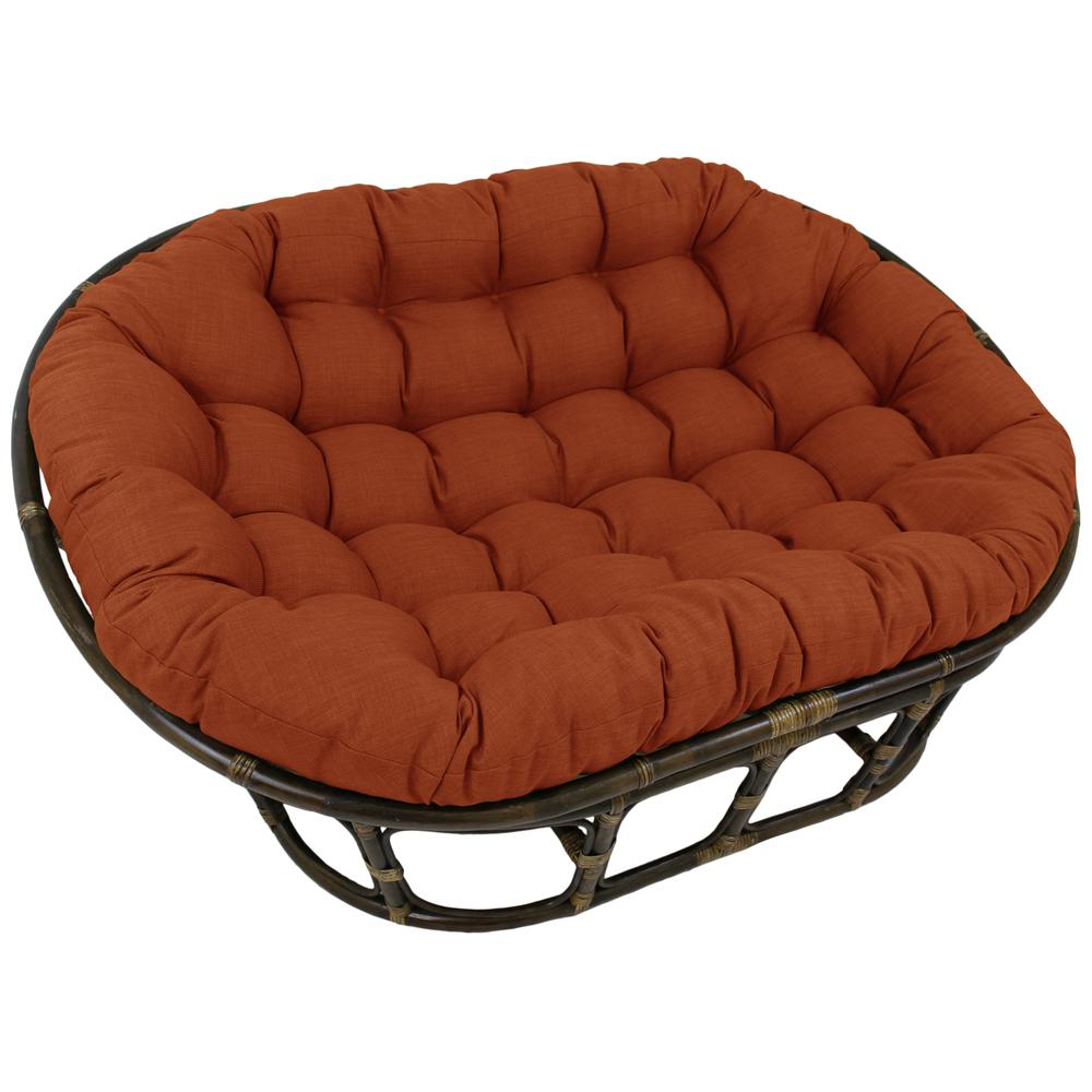 78-inch by 58-inch Solid Spun Polyester Double Papasan Cushion  93304-78-REO-SOL-06. The main picture.