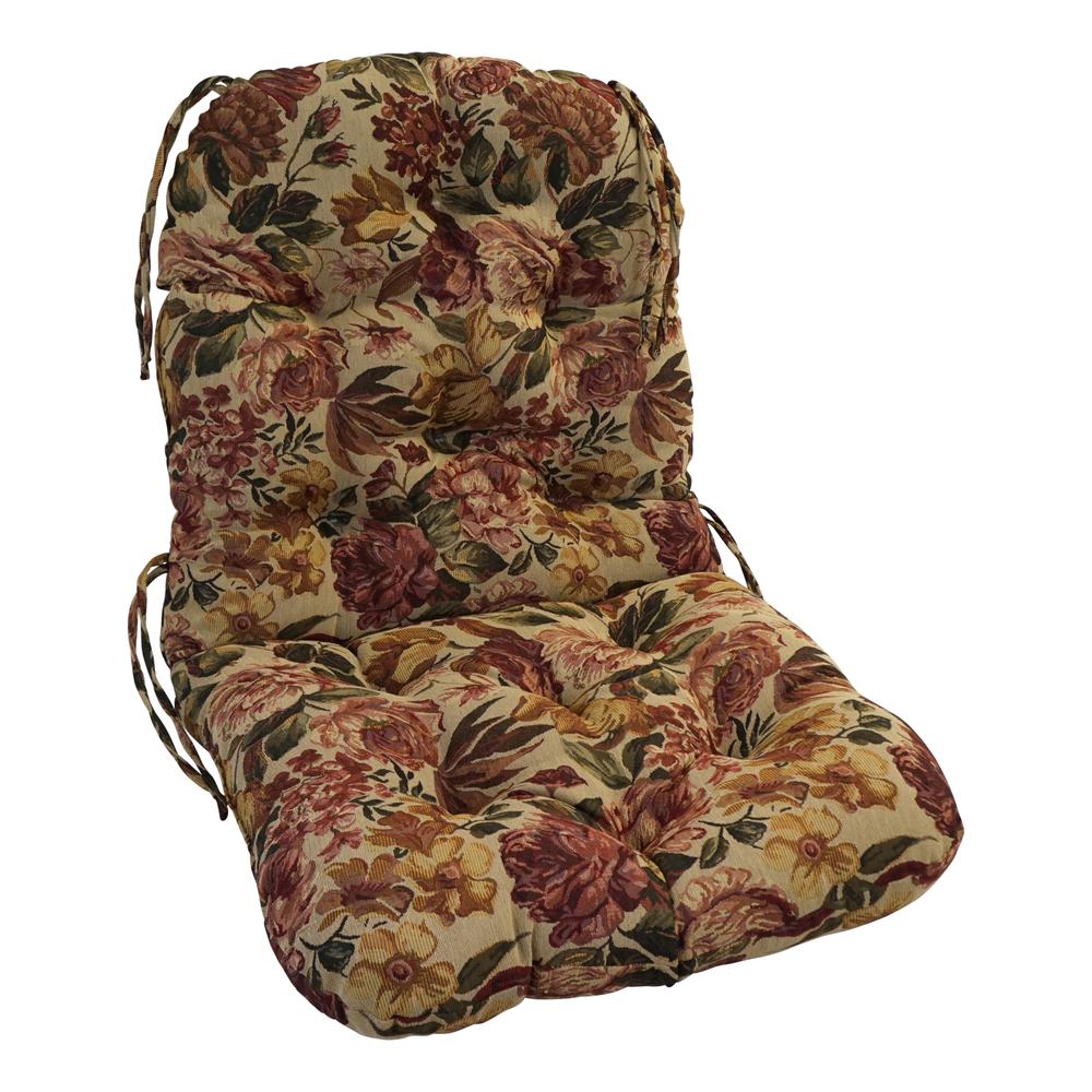 48-inch by 24-inch Indoor Polyester Blend Swivel Rocker Cushion 93310-ID-059. Picture 1