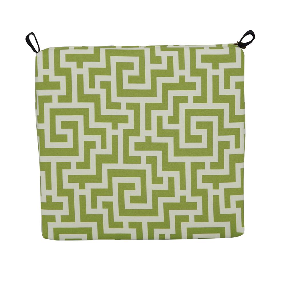 20-inch by 19-inch Patterned Outdoor Chair Cushion 93454-1CH-OD-112. Picture 2