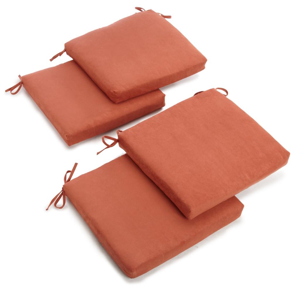 20-inch by 19-inch Polyester Chair Cushion (Set of Four). Picture 1