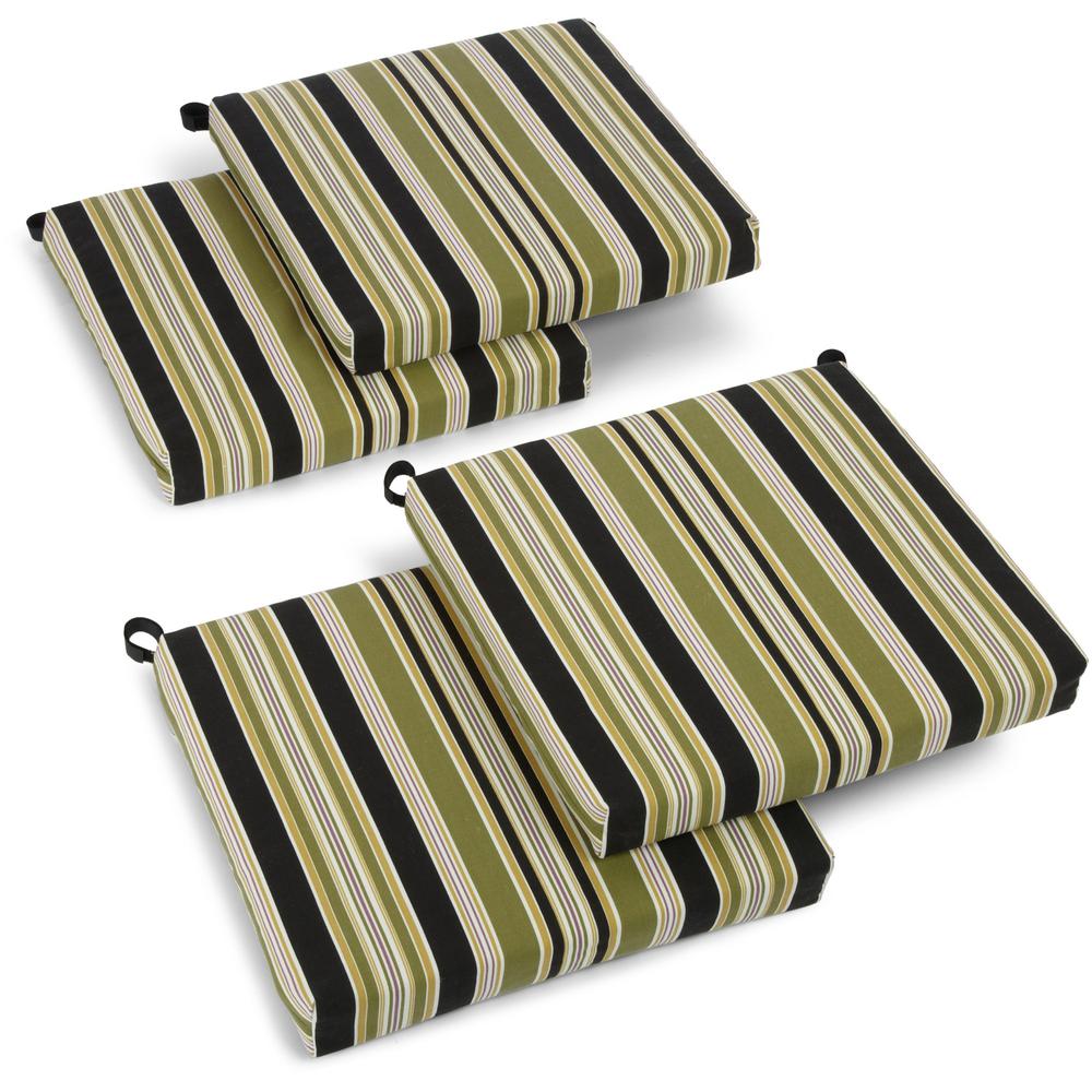 20-inch by 19-inch Spun Polyester Chair Cushion (Set of Four). Picture 1