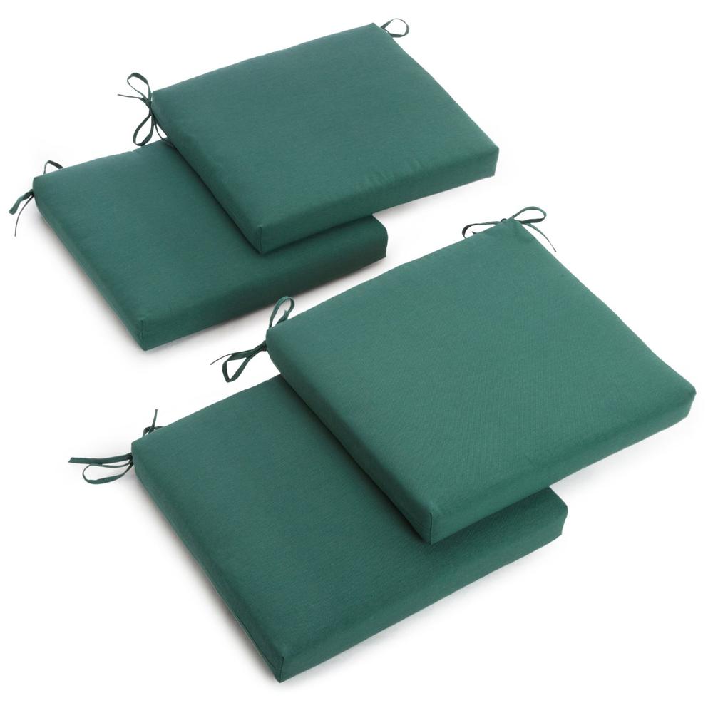 20-inch by 19-inch Twill Chair Cushion (Set of Four). Picture 1