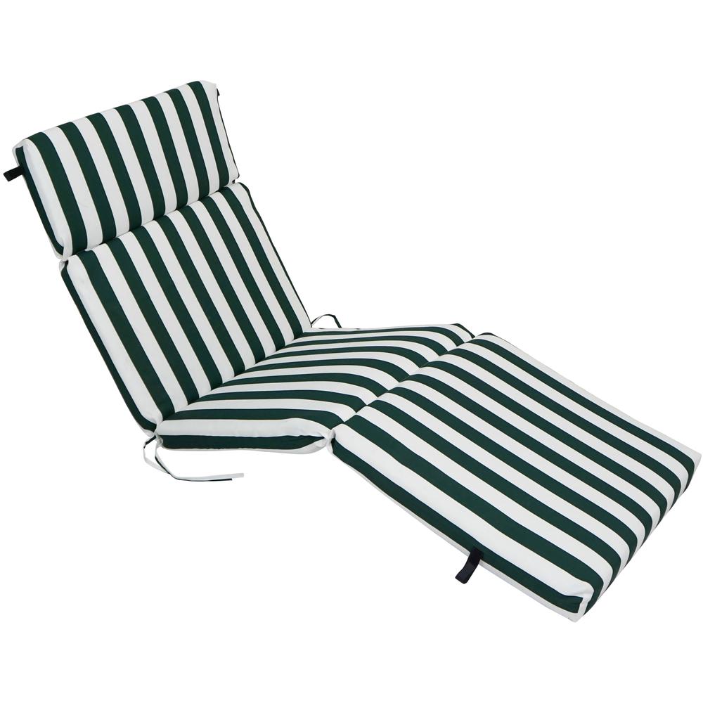 72-inch by 24-inch Polyester Outdoor Chaise Lounge Cushion 93475-OD-044. Picture 1