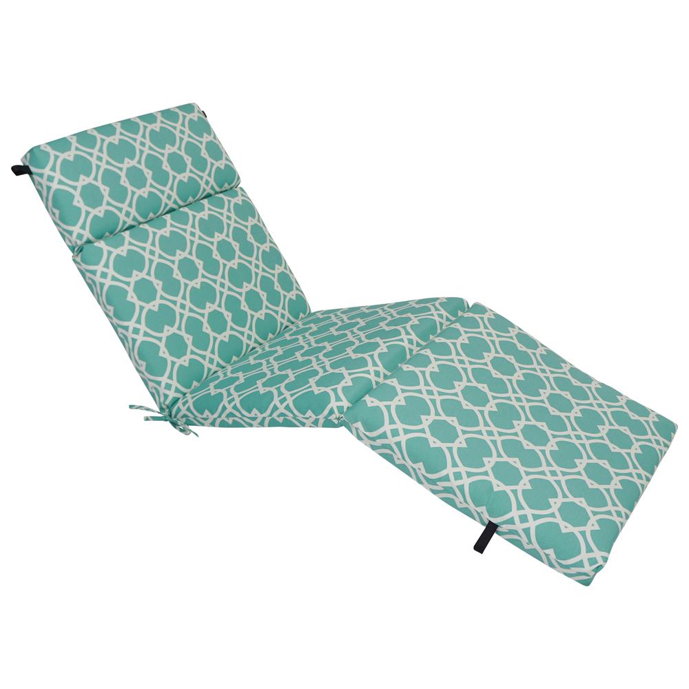 72-inch by 24-inch Polyester Outdoor Chaise Lounge Cushion 93475-OD-144. Picture 1