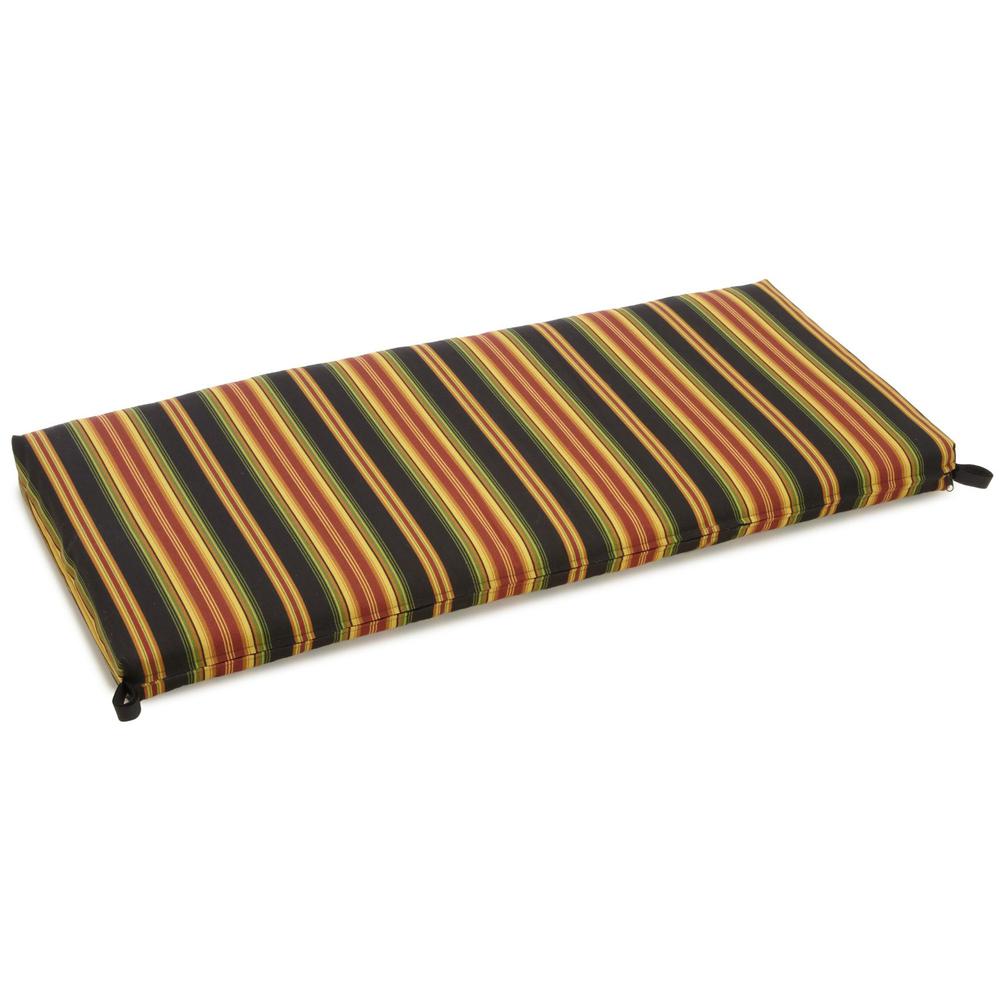 42-inch by 19-inch Spun Polyester Loveseat Cushion. Picture 1