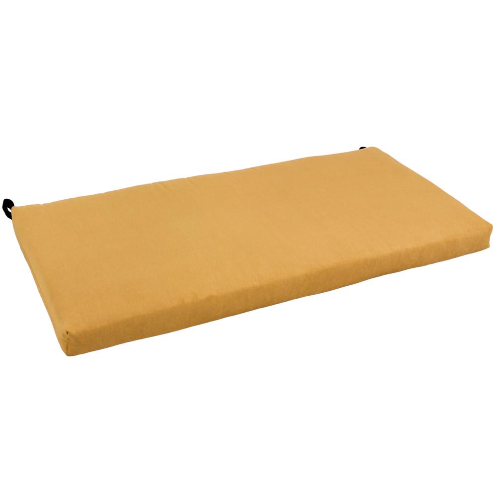 45-inch by 19-inch Solid Microsuede Bench Cushion 945X19-MS-LM. Picture 1