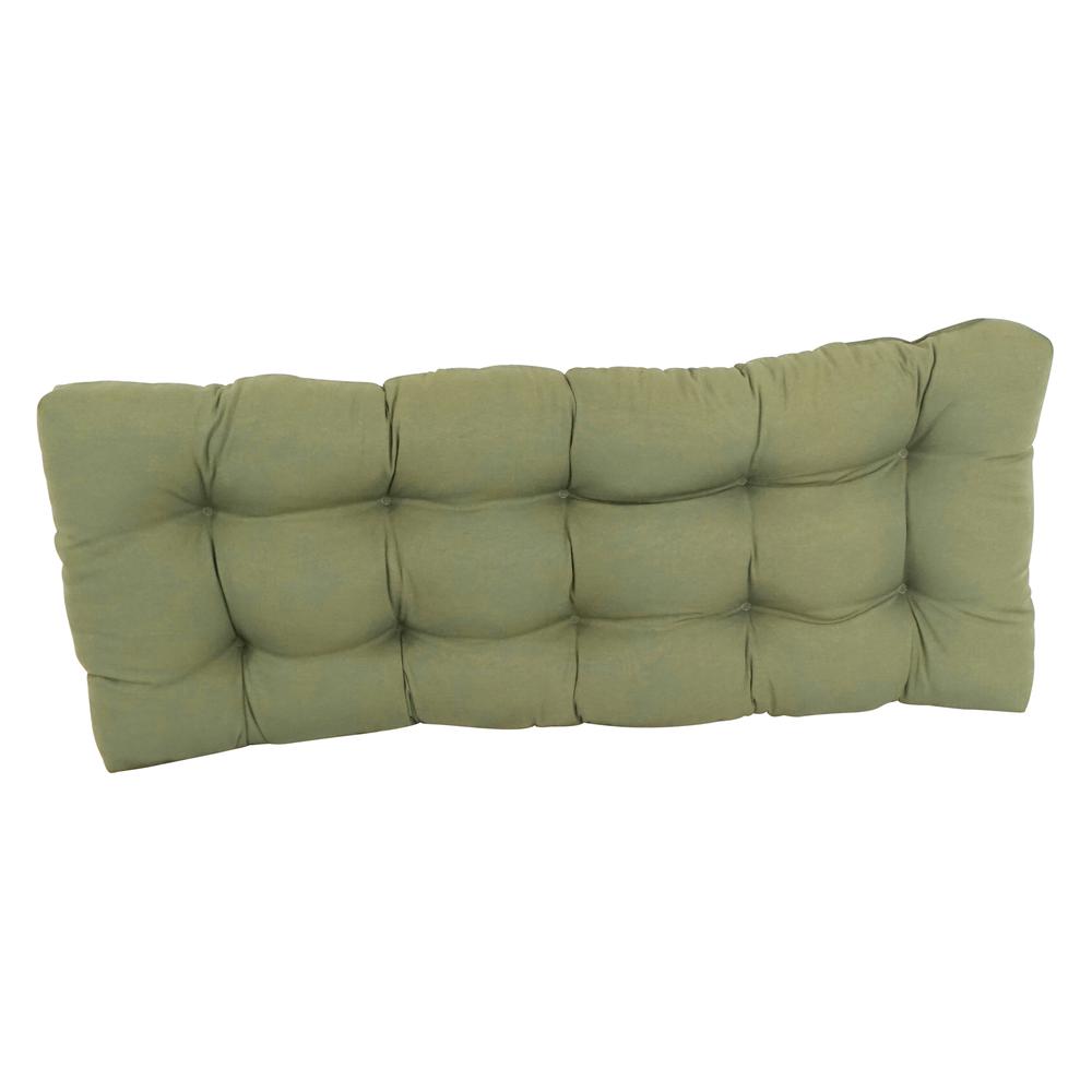 46-inch by 19-inch Tufted Solid Twill Bench Cushion. Picture 2