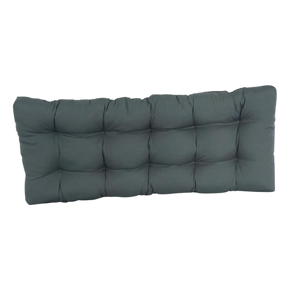 51-inch by 19-inch Tufted Solid Twill Bench Cushion. Picture 2