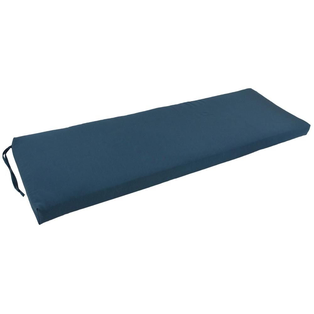 54-inch by 19-inch Solid Twill Bench Cushion 954X19-TW-IN. Picture 1