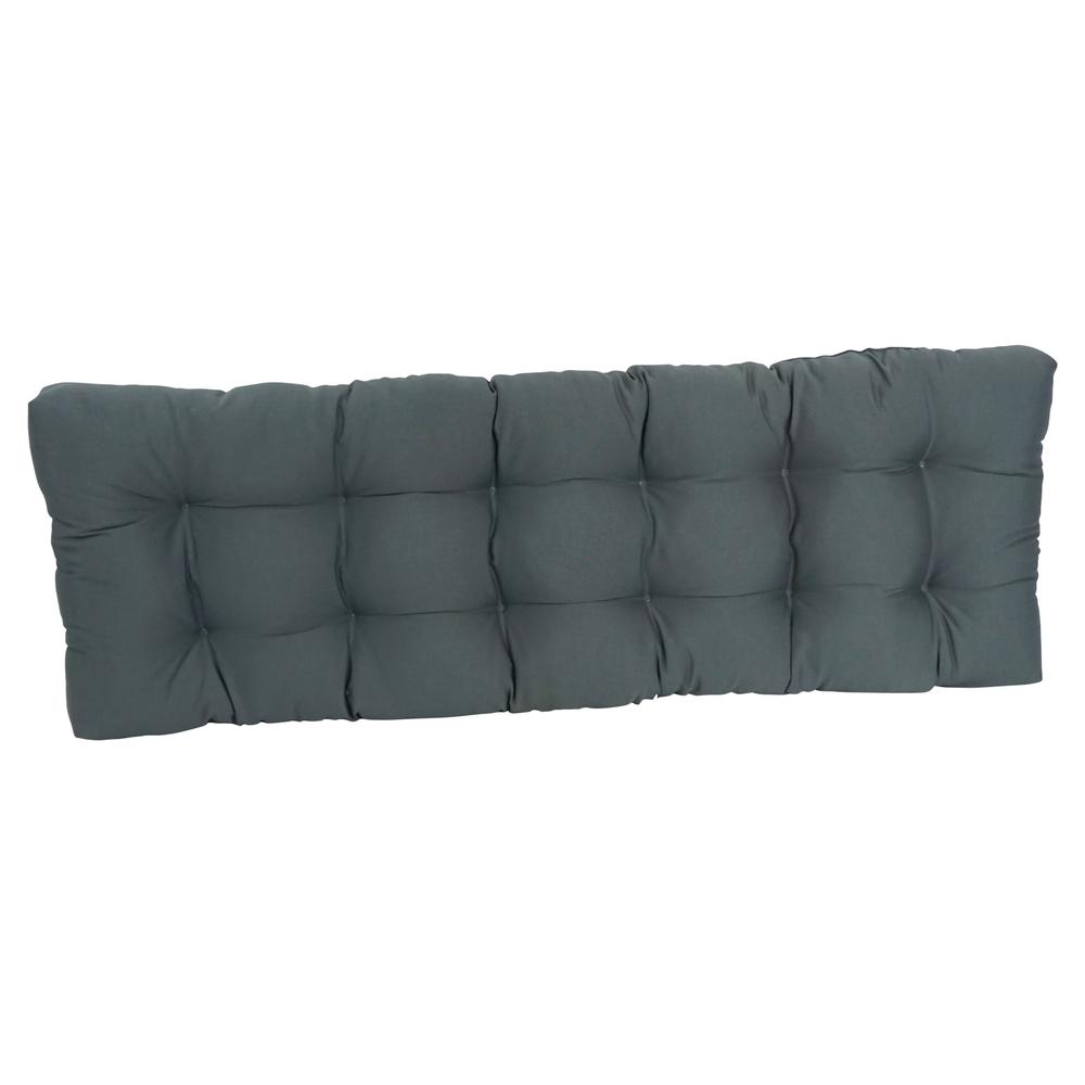55-inch by 19-inch Tufted Solid Twill Bench Cushion. Picture 2