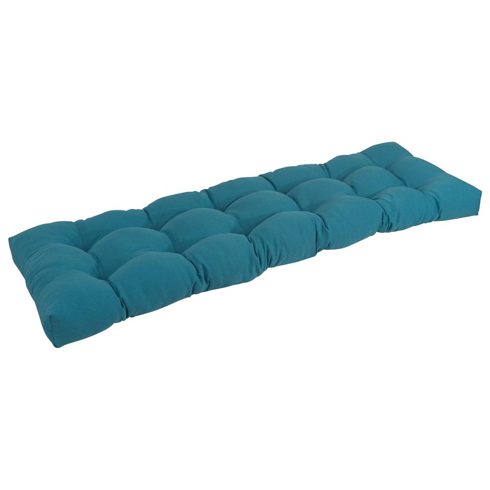 55-inch by 19-inch Tufted Solid Twill Bench Cushion. Picture 1