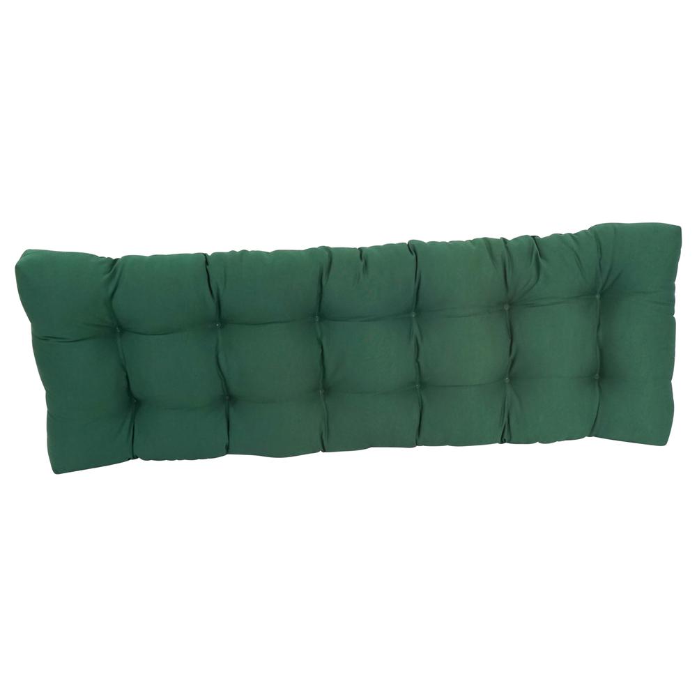 60-inch by 19-inch Tufted Solid Twill Bench Cushion. Picture 2