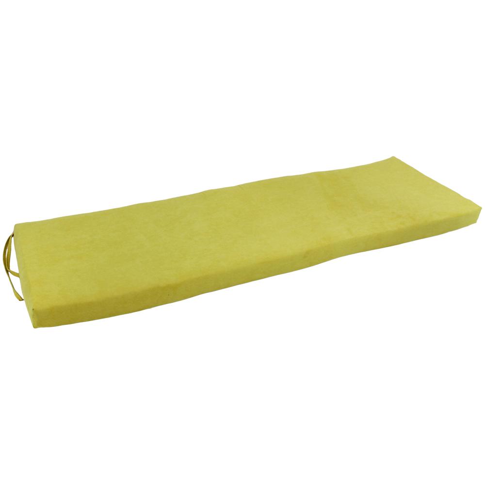 60-inch by 19-inch Micro Suede Bench Cushion. Picture 1