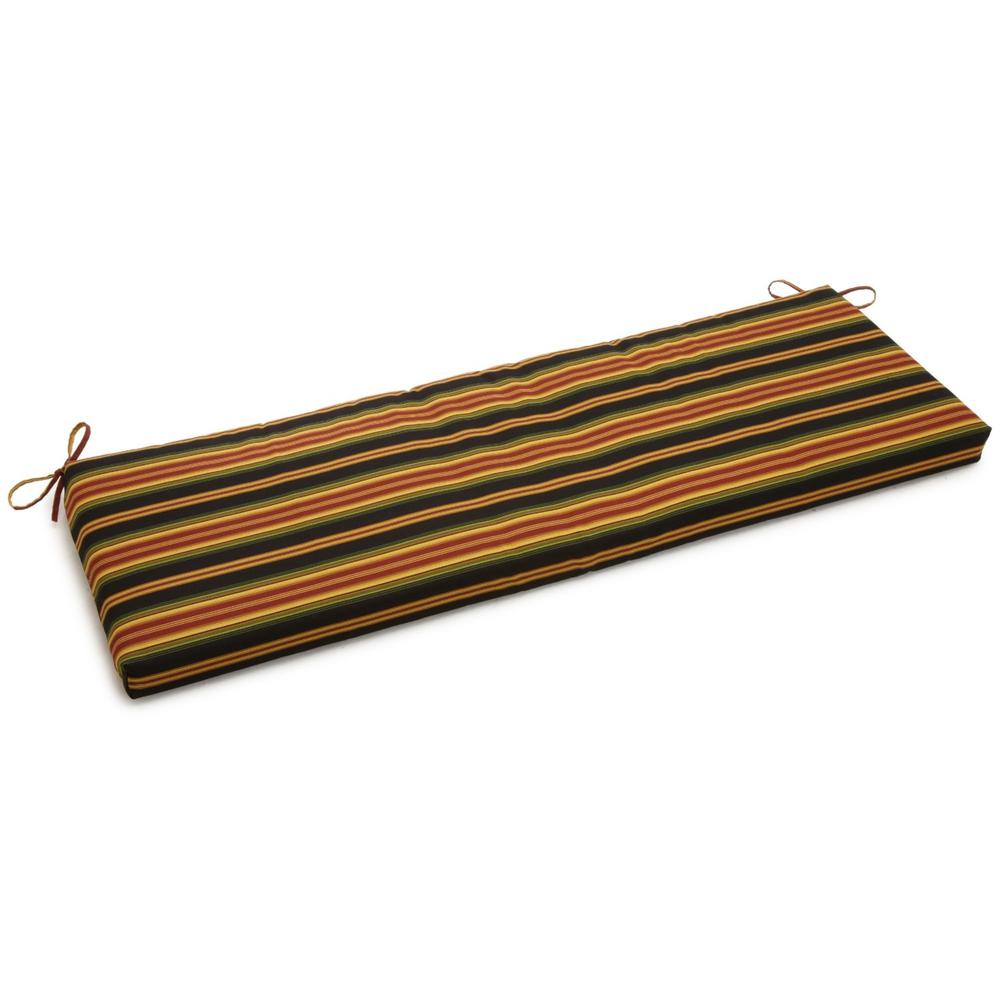 60-inch by 19-inch Spun Polyester Bench Cushion. Picture 1