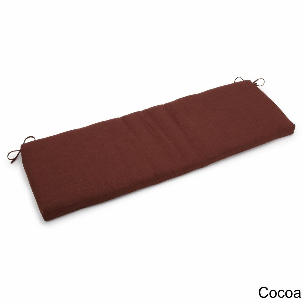 63-inch by 19-inch Spun Polyester Bench Cushion. The main picture.