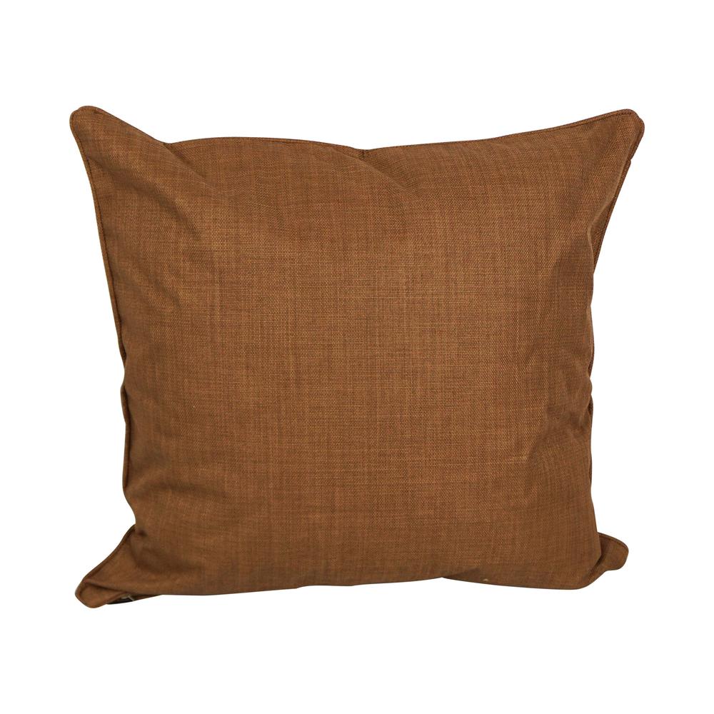 25-inch Double-corded Spun Polyester Square Floor Pillow with Insert 9813-CD-S1-REO-SOL-09. Picture 1