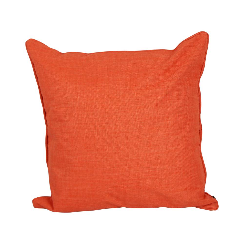 25-inch Double-corded Spun Polyester Square Floor Pillow with Insert 9813-CD-S1-REO-SOL-13. Picture 1