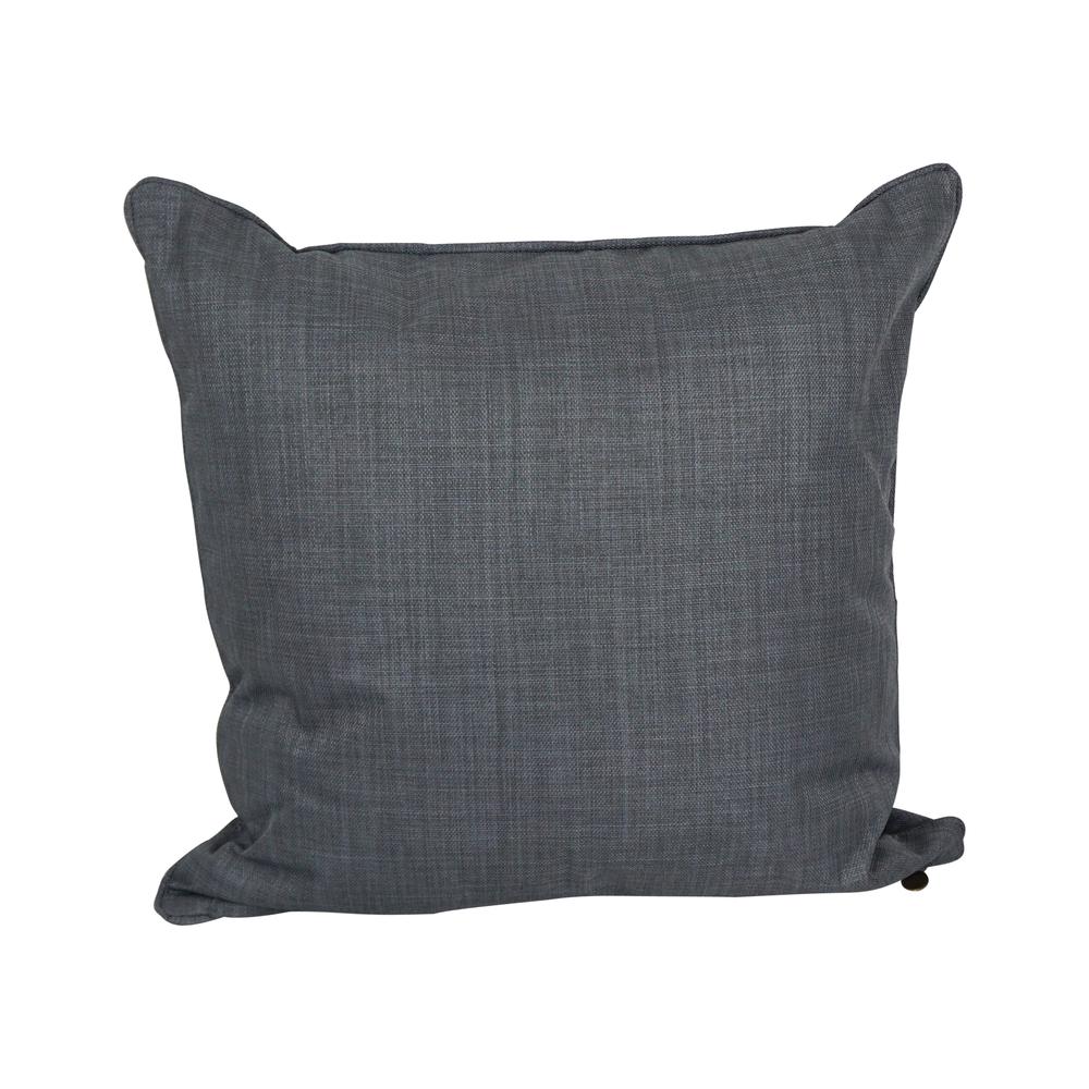 25-inch Double-corded Spun Polyester Square Floor Pillow with Insert 9813-CD-S1-REO-SOL-15. Picture 1