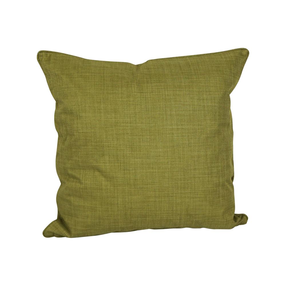 25-inch Double-corded Spun Polyester Square Floor Pillows with Inserts (Set of 2) 9813-CD-S2-REO-SOL-02. Picture 2