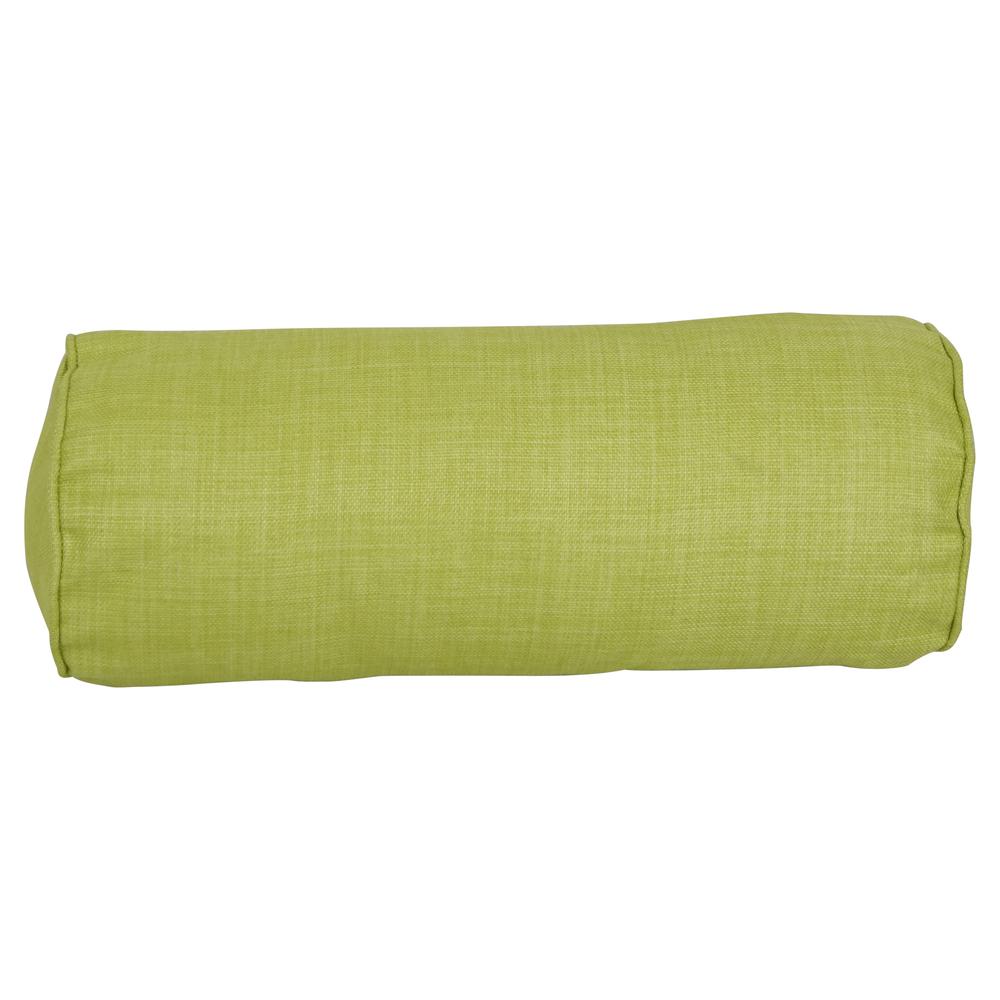 20-inch by 8-inch Double-corded Spun Polyester Bolster Pillows with Inserts (Set of 2) 9814-CD-S2-REO-SOL-01. Picture 2