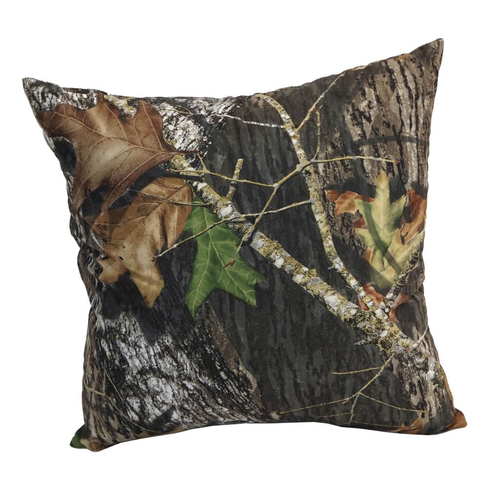 17-inch Jacquard Throw Pillow with Insert 9910-S1-ID-008. Picture 1