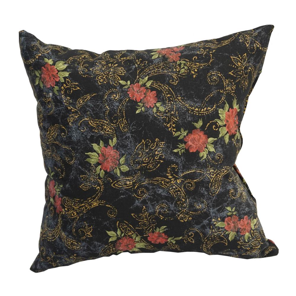 17-inch Jacquard Throw Pillow with Insert 9910-S1-ID-019. Picture 1