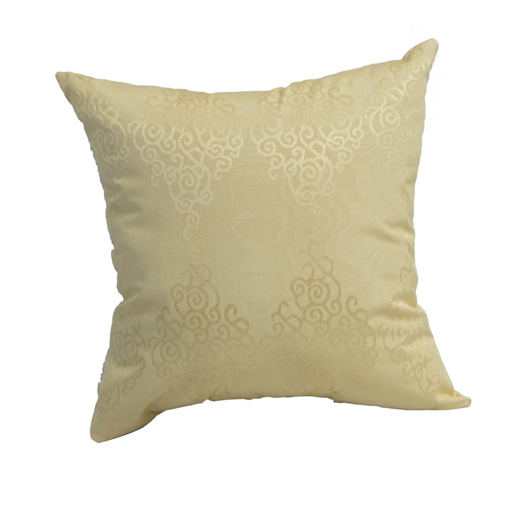 17-inch Jacquard Throw Pillow with Insert 9910-S1-ID-020. Picture 1