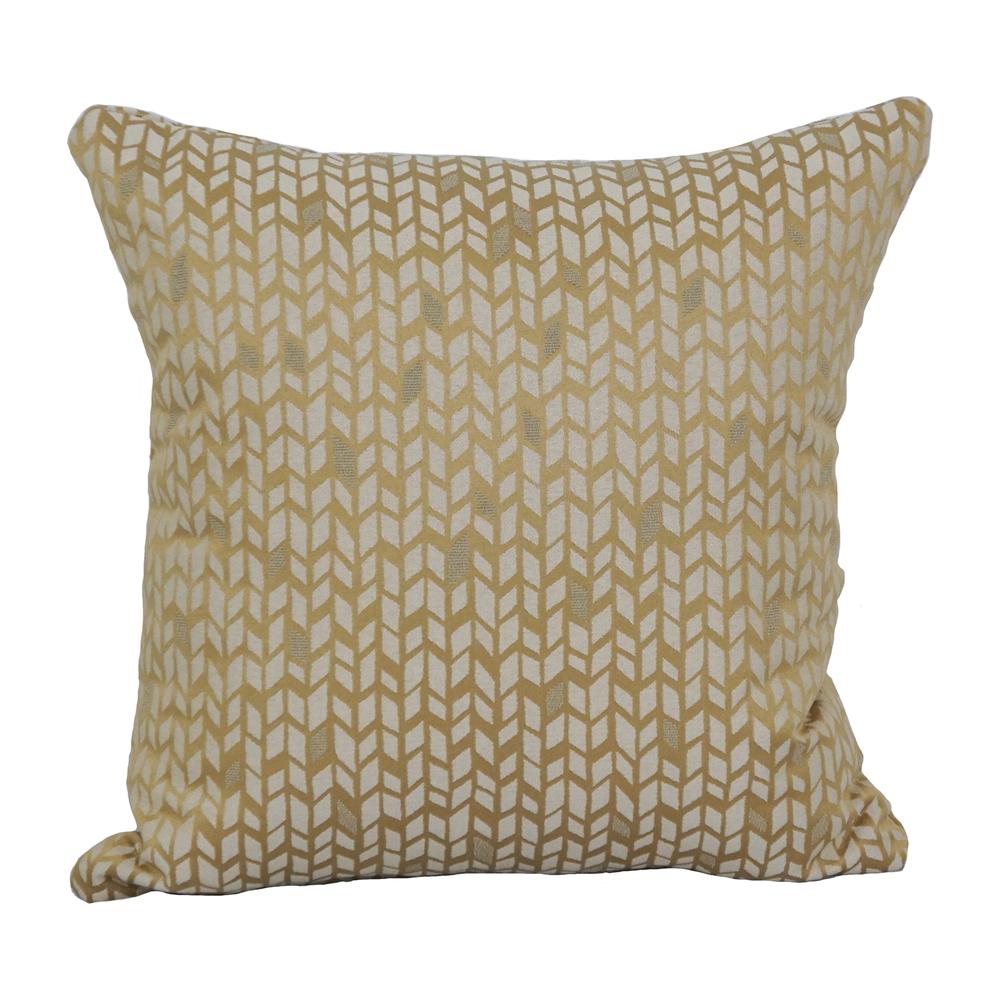 17-inch Jacquard Throw Pillow with Insert 9910-S1-ID-078. Picture 1