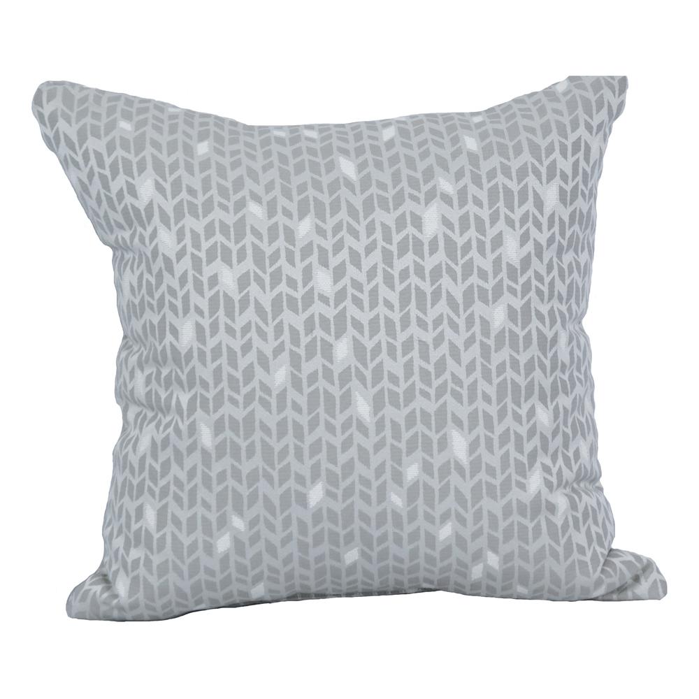 17-inch Jacquard Throw Pillow with Insert 9910-S1-ID-079. Picture 1