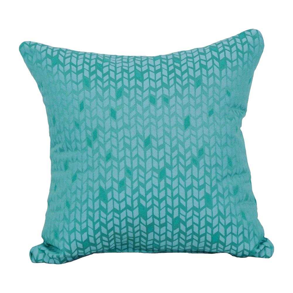 17-inch Jacquard Throw Pillow with Insert 9910-S1-ID-080. Picture 1