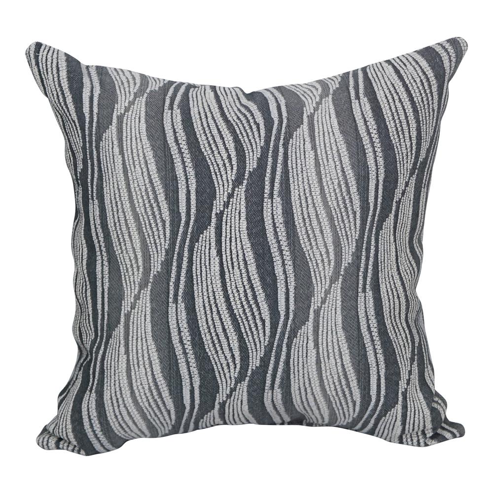 17-inch Jacquard Throw Pillow with Insert 9910-S1-ID-084. Picture 1