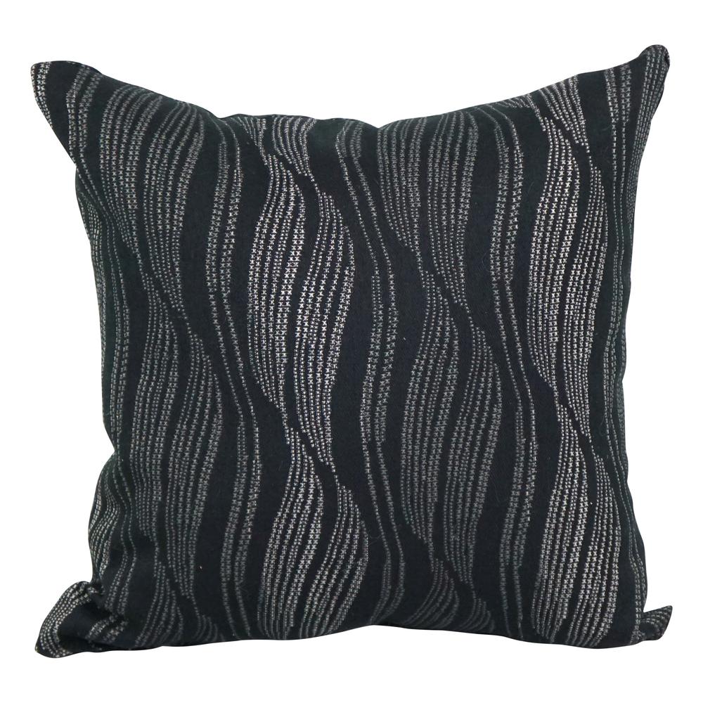 17-inch Jacquard Throw Pillow with Insert 9910-S1-ID-085. Picture 1