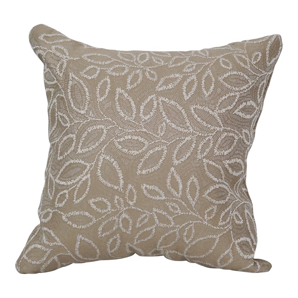 17-inch Jacquard Throw Pillow with Insert 9910-S1-ID-091. Picture 1