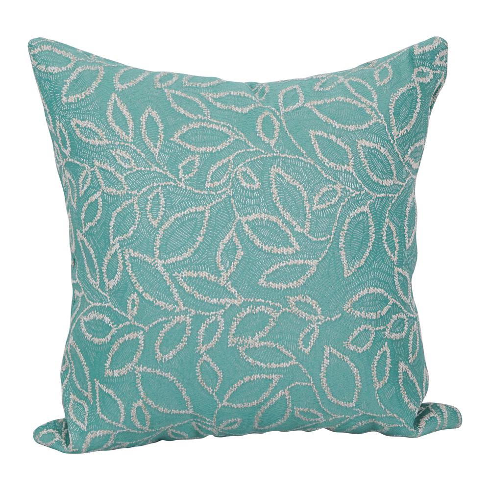 17-inch Jacquard Throw Pillow with Insert 9910-S1-ID-095. The main picture.