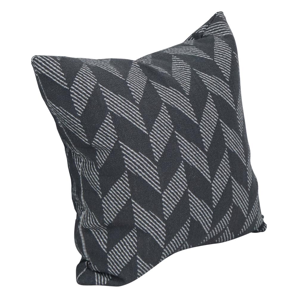 17-inch Jacquard Throw Pillow with Insert 9910-S1-ID-097. Picture 1