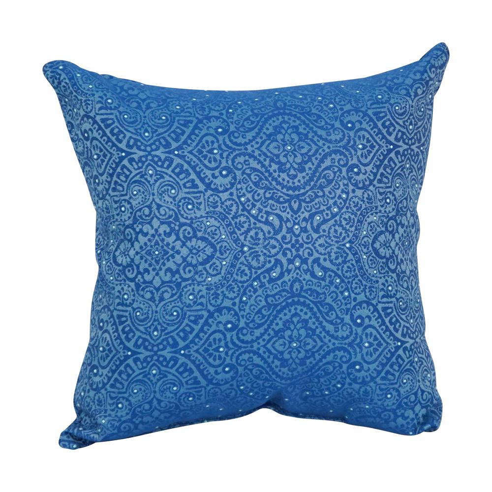 17-inch Jacquard Throw Pillow with Insert 9910-S1-ID-111. Picture 1
