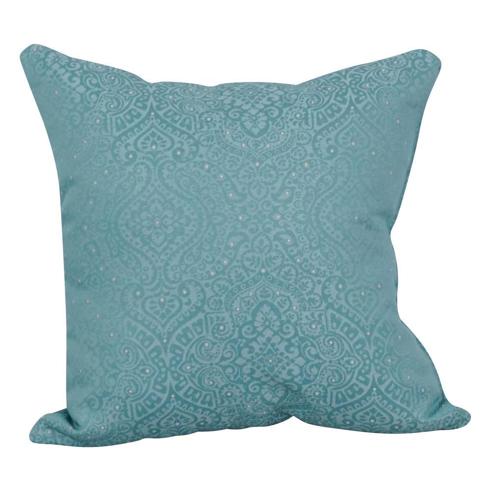 17-inch Jacquard Throw Pillow with Insert 9910-S1-ID-113. The main picture.