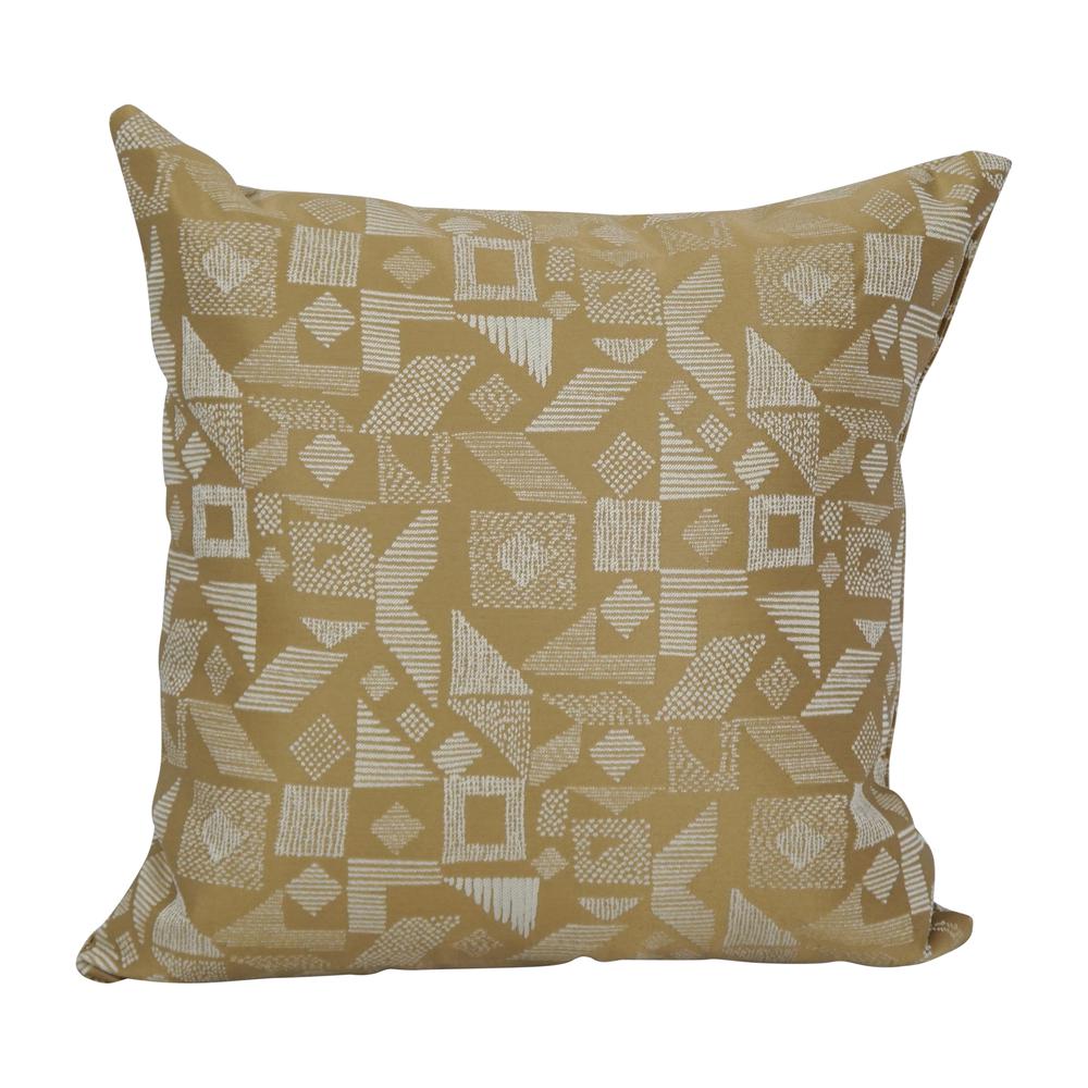 17-inch Jacquard Throw Pillow with Insert 9910-S1-ID-114. Picture 1